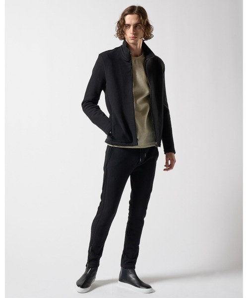 wjk スウェットパンツ ジャージ hem zip seam pants メンズ : ZOZOTOWN