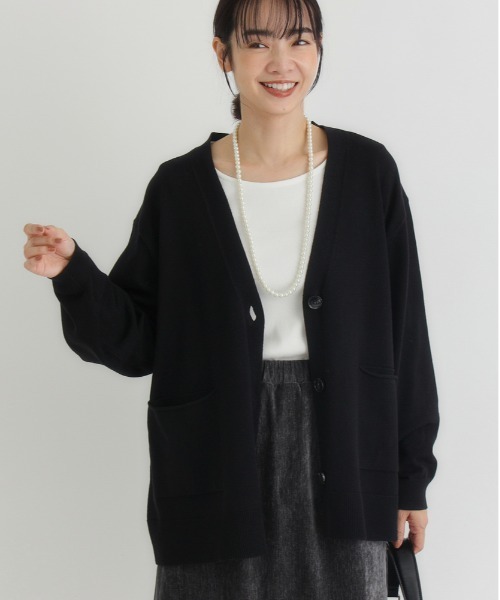 Right-on（ライトオン） カーディガン 「HONEYSUCKLE ROSE」Vネック