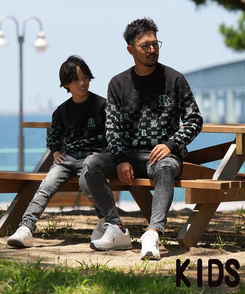 adamsJUGGLER（アダムスジャグラー） ニット セーター RTEG