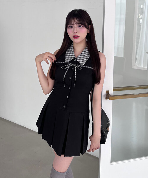 OLIVE des OLIVE（オリーブデオリーブ） ワンピース ノースリーブ