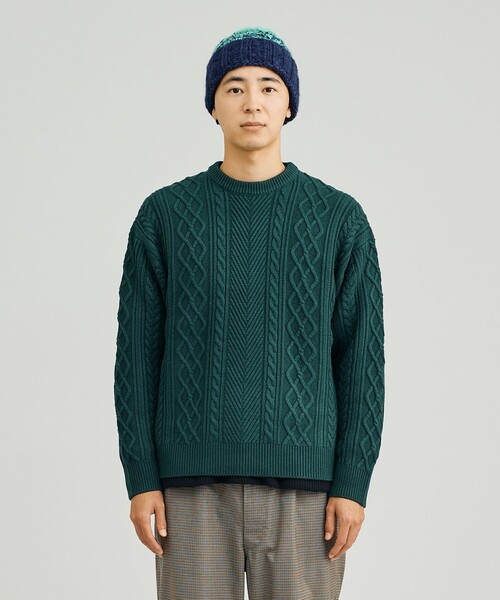 J.PRESS YORK STREET セーター ニット 「UNISEX」アランケーブル