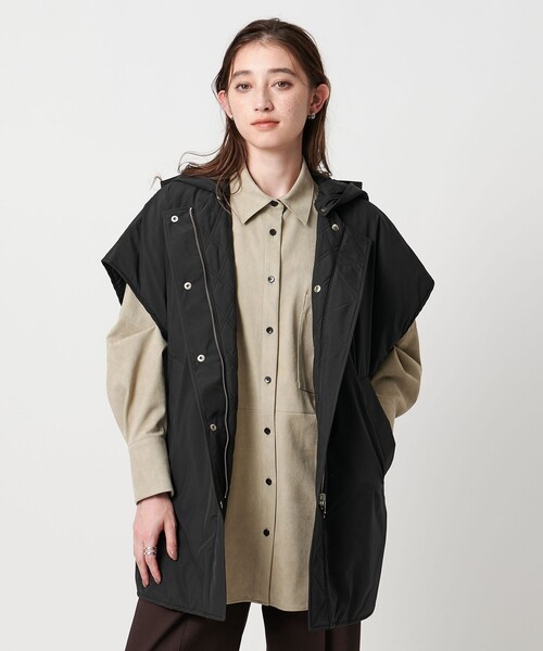 TICCA（ティッカ） ポンチョ 「TICCA」キルティング リバーシブル