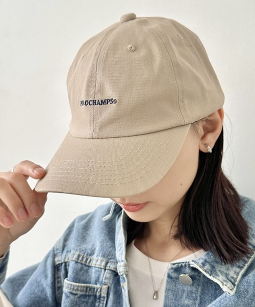キャップ 帽子 POLO CHAMPS(ポロチャンプス)/ワンポイント刺繍