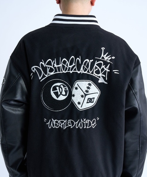DC SHOES（ディーシーシューズ） スタジャン 24 VARSITY JACKET/DC