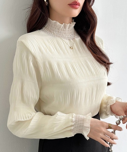 THE SHINZONE（ザ シンゾーン） 長袖シャツ FREE ベージュ レディース