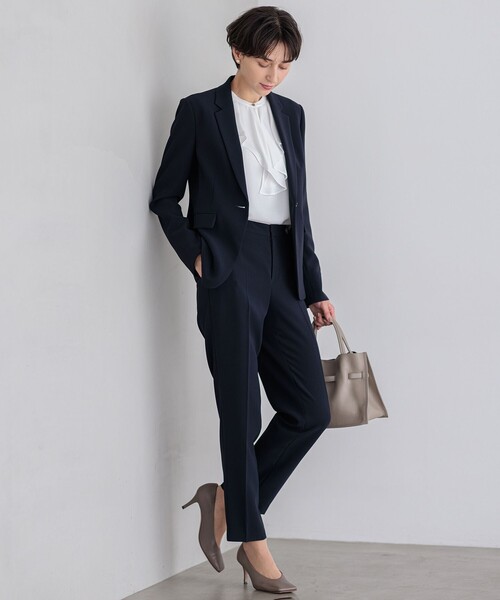 23区（ニジュウサンク） tシャツ 「洗える」ジョーゼットフリル