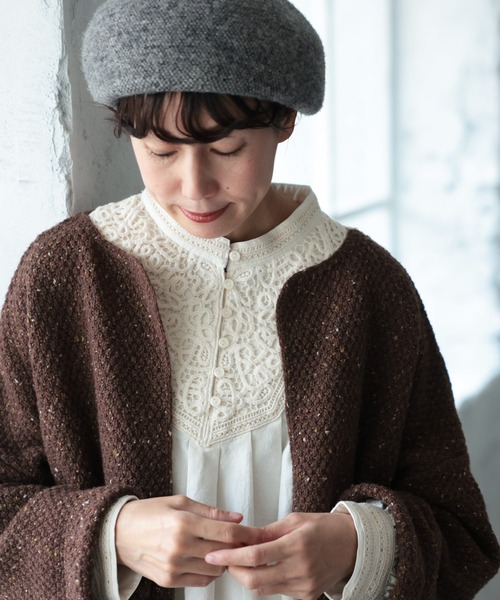 soulberry（ソウルベリー） ブラウス シャツ 木漏れ日レースのブラウス