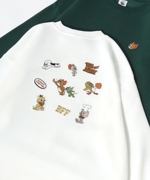 トレーナー スウェット 2025AW Tom and Jerry/トムとジェリー オーバー