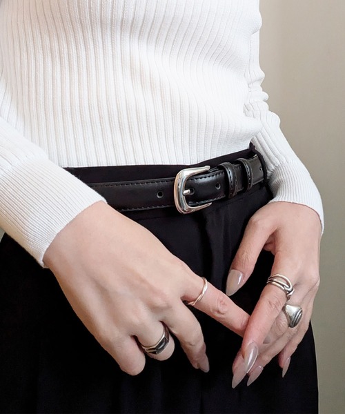 A VACATION（アヴァケーション） ベルト A VACATION RIBBON ゴールド