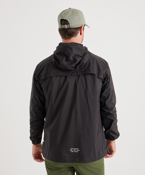 ナイロンジャケット PERTEX QUANTUM AIR Packable Quarter Zip Hoodie