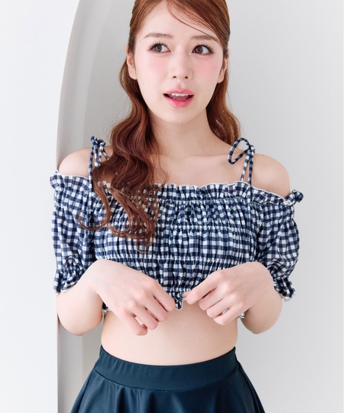 OLIVE des OLIVE（オリーブデオリーブ） 水着 シャーリングswim wear