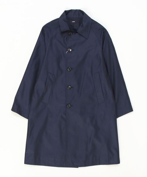 SHIPS（シップス） ステンカラーコート LARGE ネイビー メンズ
