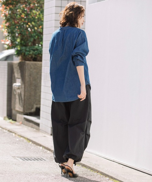 Munich（ミューニック） ブラウス シャツ ウォッシュ5.5オンススラブ