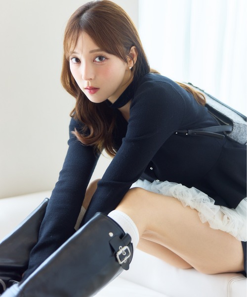 EIMY ISTOIRE（エイミーイストワール） カーディガン バルーンヘム