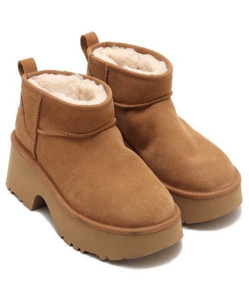 UGG アグ ジャッキー ムートンブーツ ショート リボン 24 0cm｜Yahoo
