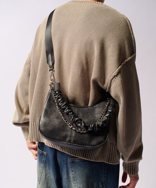 Lui's（ルイス） ショルダーバッグ バッグ ヴィンテージライクハーフ