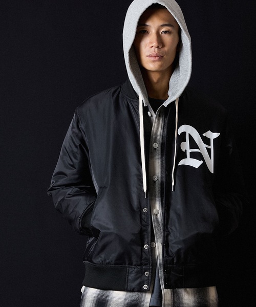 NUMBER (N)INE（ナンバーナイン） スタジャン NYLON PRINTED STADIUM