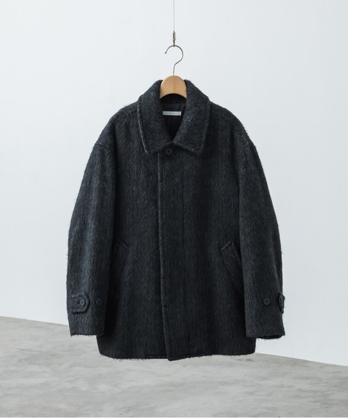 WYM LIDNM ブルゾン アウター SHAGGY SHORT SOUTIEN COLLAR BLOUSON