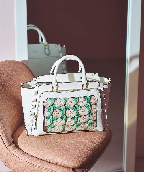 & chouette（アンドシュエット） ハンドバッグ 「推し事バッグ」クリア