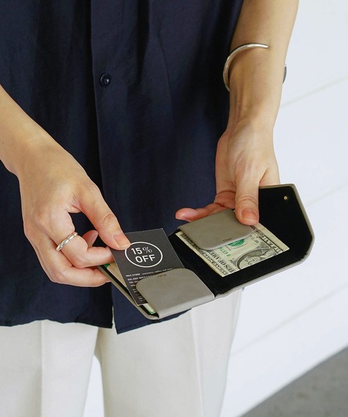 HIGHTIDE（ハイタイド） 名刺入れ ダブルフラップカードホルダー 名刺