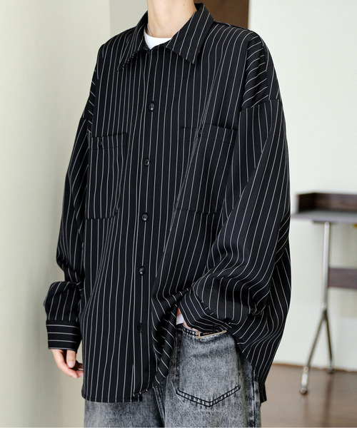 NEOS（KOKUYO） シャツ 新色追加「neos」ルーズシルエット ピン