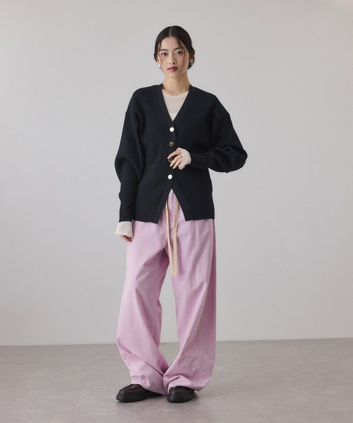 ADAM ET ROPE'（アダムエロペ） カーディガン 「サステナブル