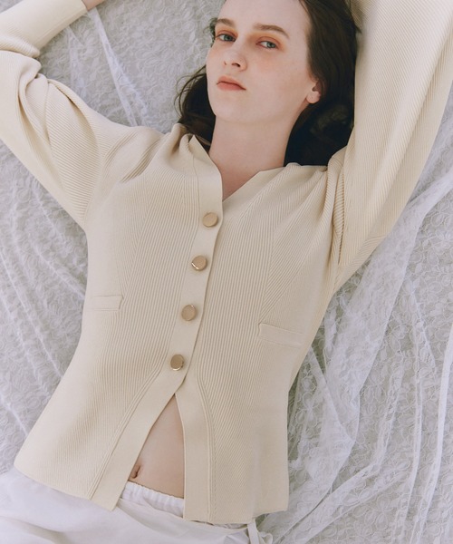 ADAM ET ROPE'（アダムエロペ） カーディガン 「サステナブル