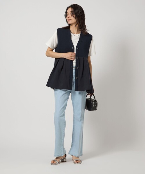 green label relaxing（グリーンレーベルリラクシング） ベスト ジレ