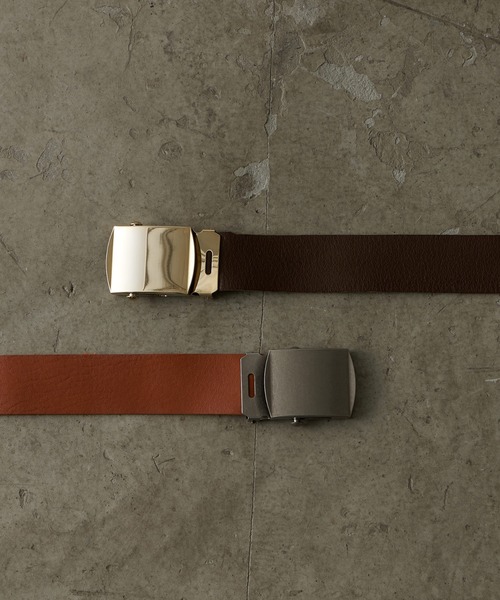 Whim Gazette（ウィム ガゼット） ベルト 「Hoaw.」レザーガチャベルト