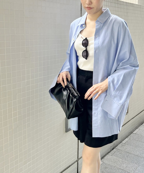 plage（プラージュ） ブラウス シャツ 「追加」Oxford Long シャツ