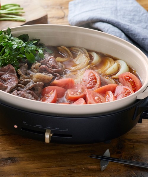 212 KITCHEN STORE オーバルホットプレート ブラック 「BRUNO ブルーノ