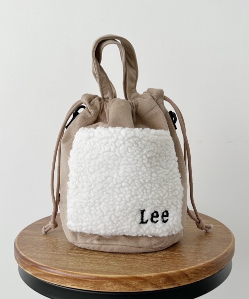Lee（リー） ショルダーバッグ バッグ ボアポケット×コーデュロイ 2WAY