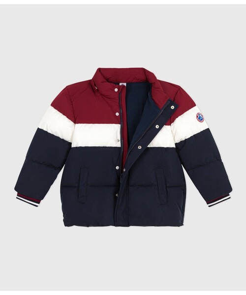 PETIT BATEAU（プチバトー） ダウン アウター 中綿入りフード