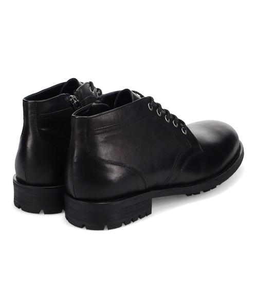 whoop-de-doo（フープディドゥ） ブーツ 国産栃木レザーラウンドブーツ