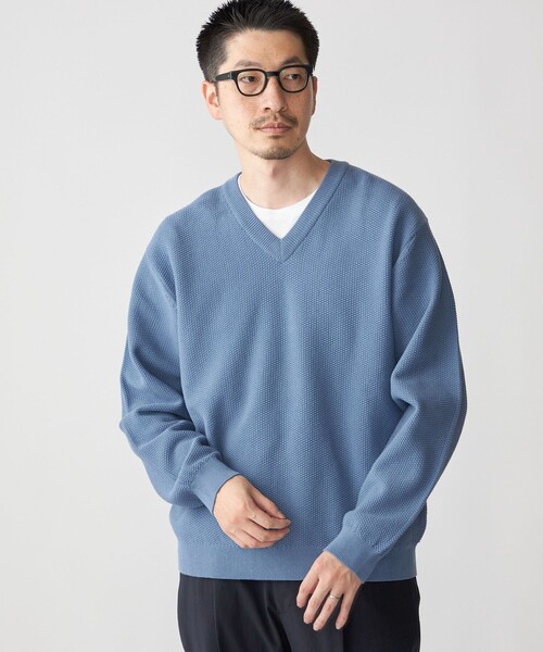 SHIPS（シップス） セーター ニット SHIPS:「洗濯機可能」SOLOTEX(R