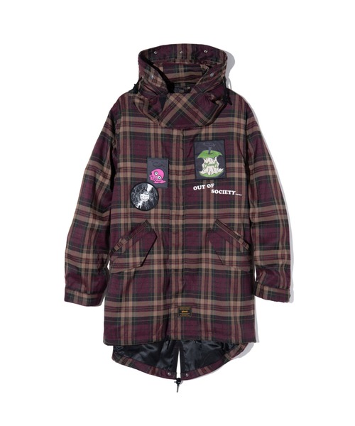 glamb（グラム） モッズコート コート Emblem High Neck Mods Coat