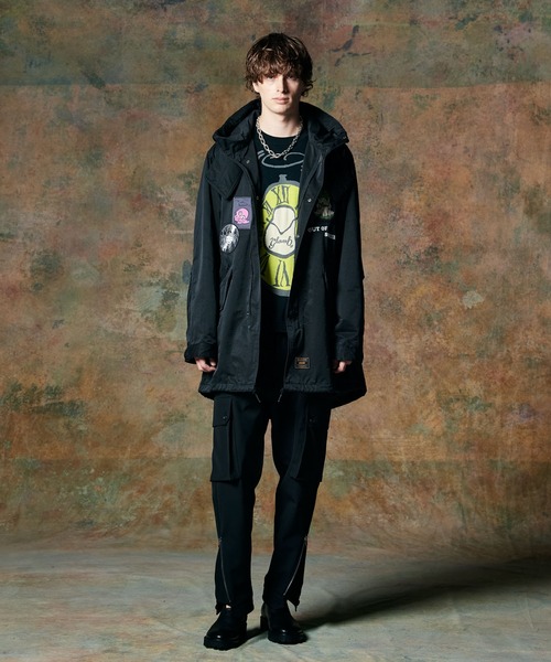 glamb（グラム） モッズコート コート Emblem High Neck Mods Coat