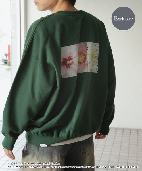 SENSE OF PLACE by URBAN RESEARCH トレーナー スウェット NYBG クルー