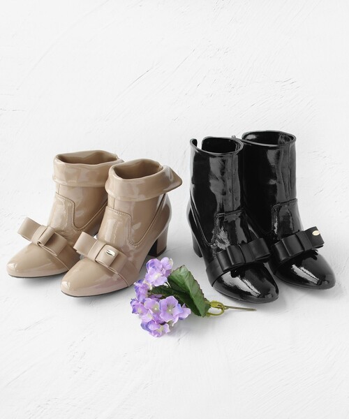 TOCCA（トッカ） 長靴 レインブーツ STEP OF RIBBON 2WAY RAINBOOTS