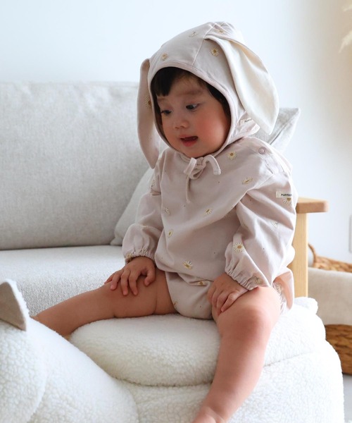 PUPPAPUPO（プッパプーポ） ベビー服 ロンパース 長袖 ロンパース