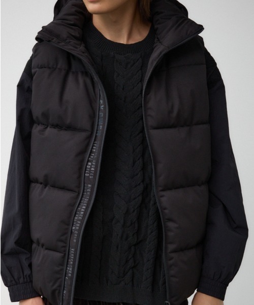 AZUL BY MOUSSY（アズールバイマウジー） ダウンベスト ベスト B-HEAT