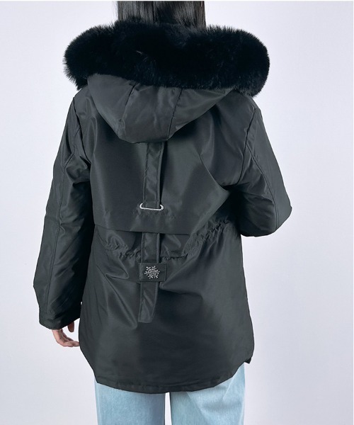 CLOTHY モッズコート コート 「ふわふわファーで包まれる、冬映え