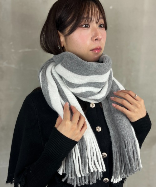 Loco Ocean（ロコオーシャン） マフラー ストール バイカラーマフラー