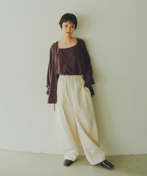 lit パンツ Cocoon Volume Pants レディース メンズ : ZOZOTOWN Yahoo