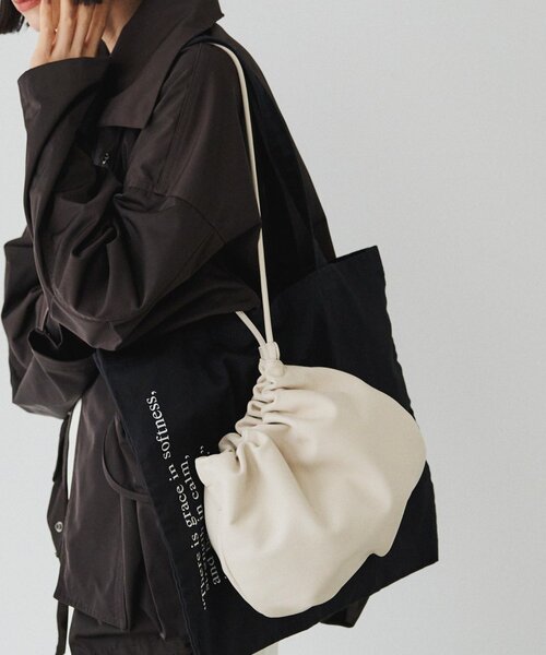 russet（ラシット） ショルダーバッグ バッグ レザー巾着4WAY