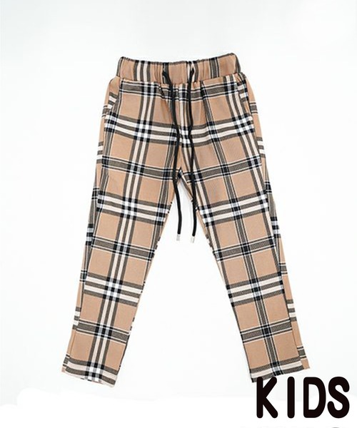 adamsJUGGLER（アダムスジャグラー） パンツ RTEG O.Bチェックパンツ