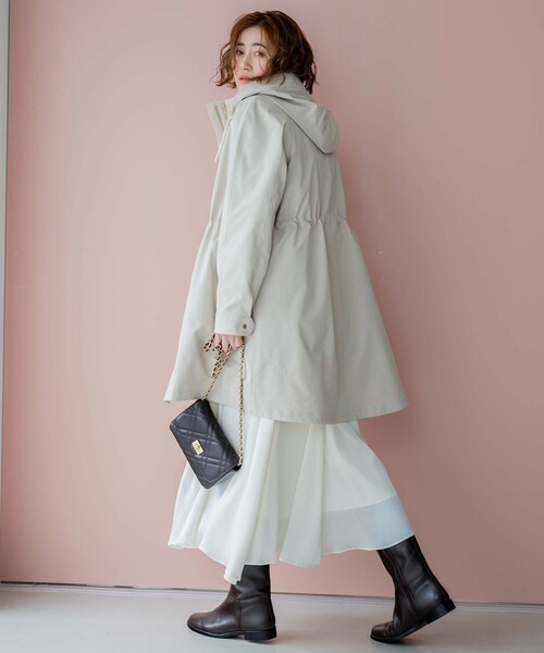 ミリタリージャケット モッズコート 「撥水加工」マルチウェイ