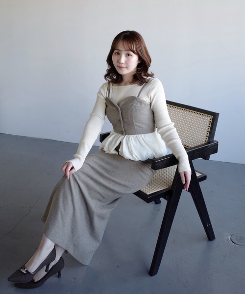 MISCH MASCH（ミッシュマッシュ） セットアップ 2025秋冬新作 バルーン