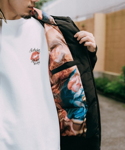 Subciety（サブサエティ） ナイロンジャケット Nylon puff hooded jkt