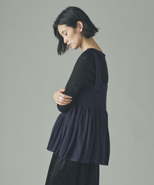 Curensology（カレンソロジー） キャミソール /ウールリネンキャミ